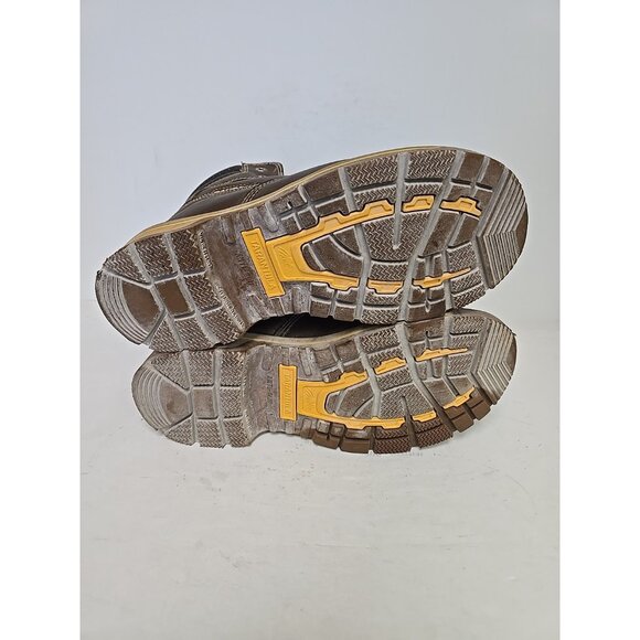 Dakota Men's 6'' Quad Comfort Steel Toe Comp. Plate Work Boots 6114 Brown 10.5W - Picture 7 of 7